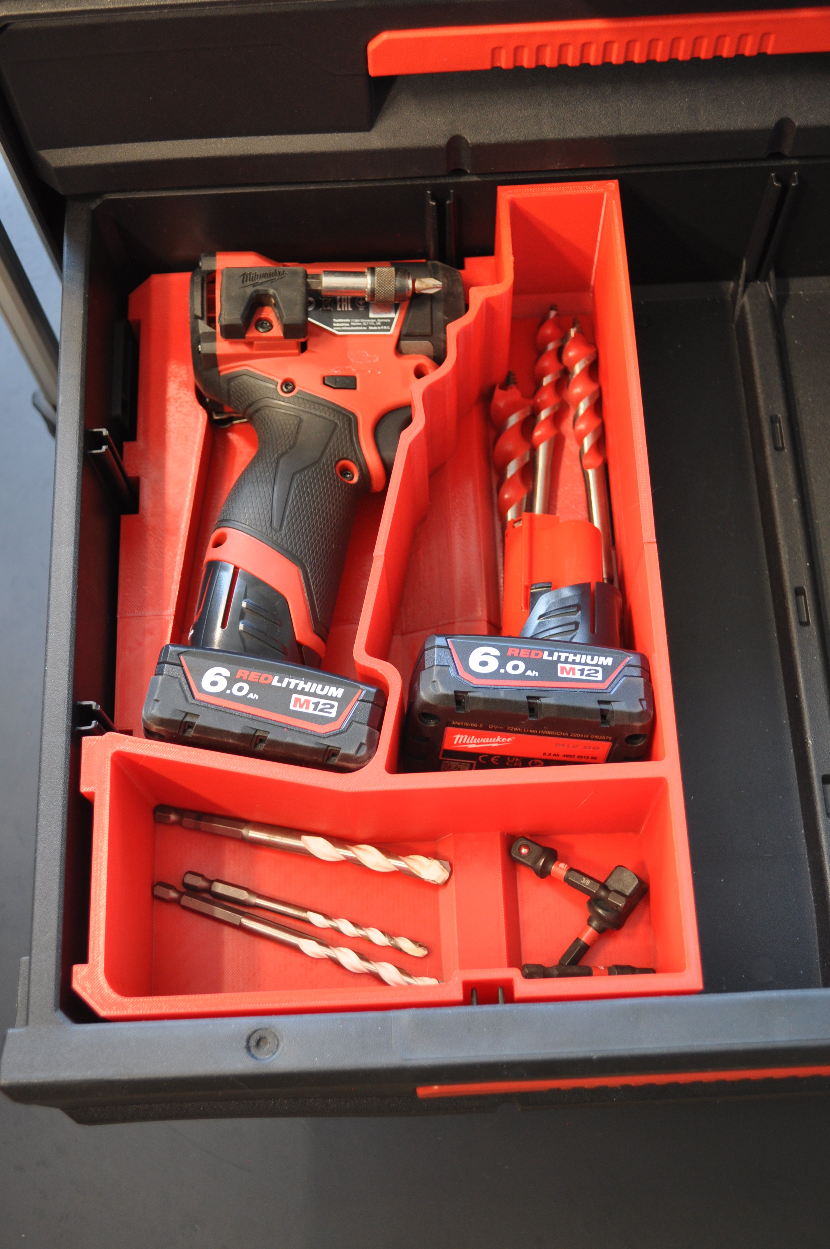 M12 FUEL Impact Driver GEN 3 – Packout Inserts by Vork Design