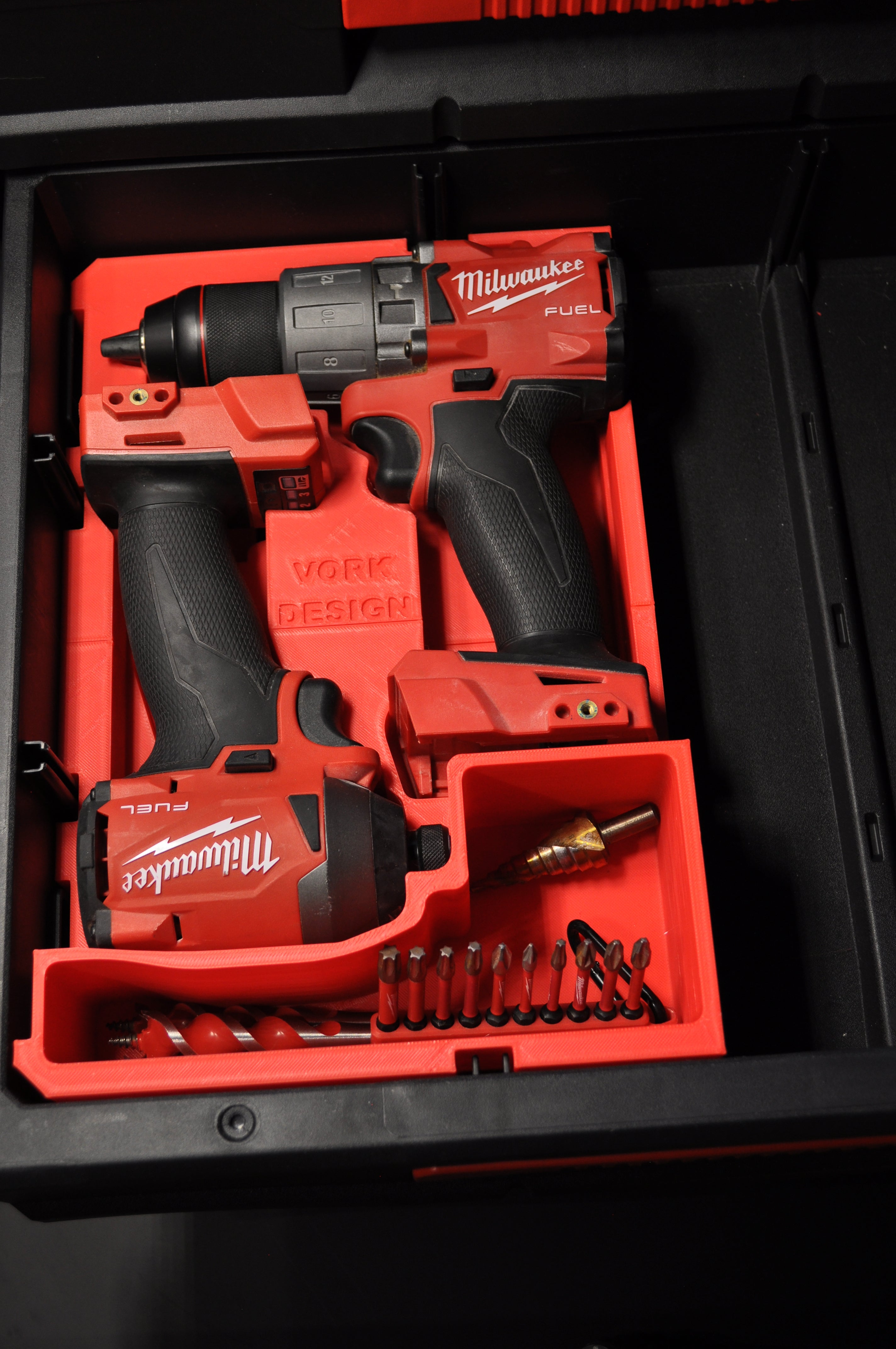 M18 FUEL Hammer Drill and impact driver Combo GEN 4 – Packout Inserts ...