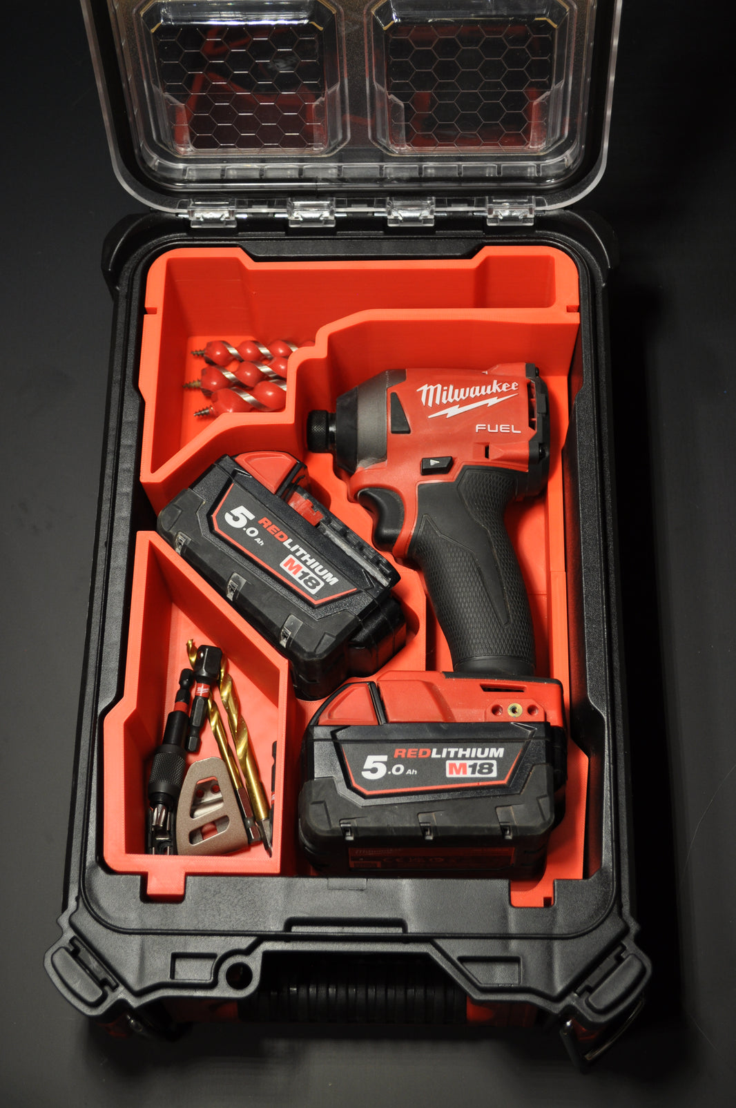M18 Impact drivers Half Deep Organizer Digital File – Packout Inserts ...